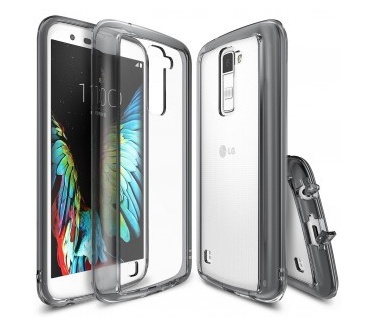 Ringke Fusion LG K10 Case - Smoke Black