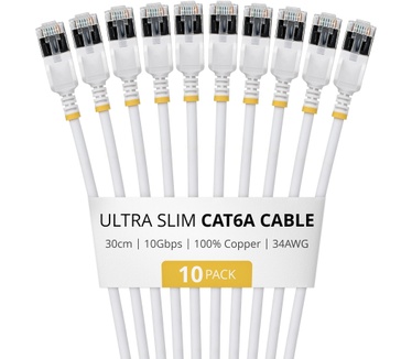 Startech.com 6ASTP34WHS30CM10PK