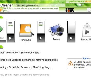 nCleaner screenshot