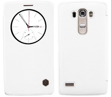 Nillkin Qin PU Leather Book Case LG G4 S (H735) - Wit