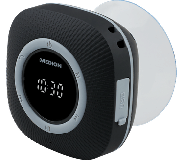 Medion Life ® P66096 Bluetooth Douche Radio (zwart)