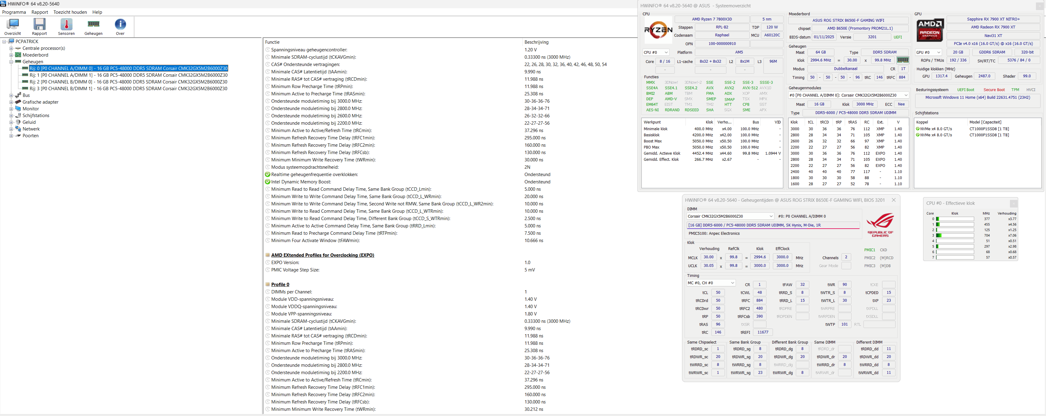 Crashes bij extra RAM-geheugen - Processors, moederborden en geheugen - GoT