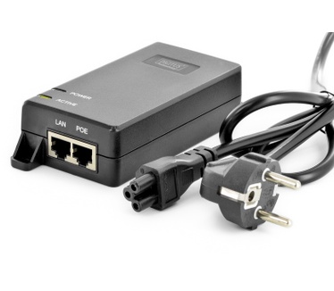 Digitus Professional Line Professional PoE+ Injector, 802.3at, 30 Watt