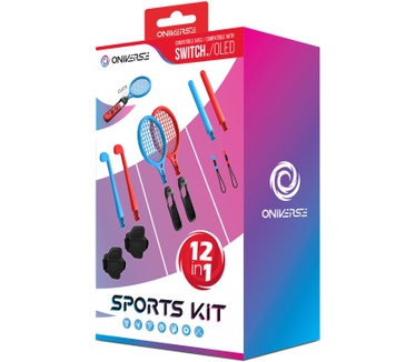 Oniverse Pack de 12 accessoires pour Nintendo Switch