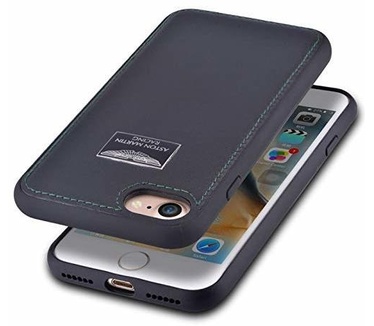 Aston Martin Racing ® Apple iPhone 7/ iPhone 8 Official Hand-Stitched Leather Case (iPhone 6
iPhone 7
iPhone 8) Zwart