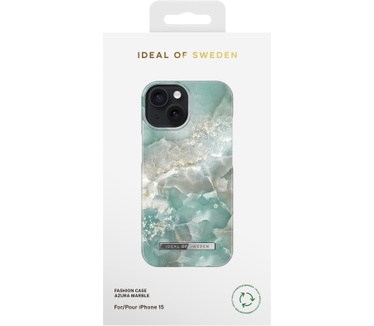 iDeal of Sweden Azura Marble (iPhone 15) Grijs
