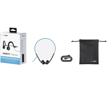 Aftershokz Sportz Titanium with mic (Blauw)