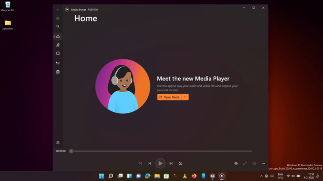 Microsoft Media Player