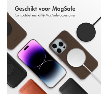 Accezz MagSafe Leather Backcover
