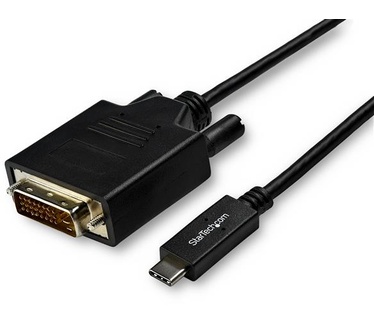 Startech.com 3 m USB-C naar DVI kabel 1920 x 1200 zwart