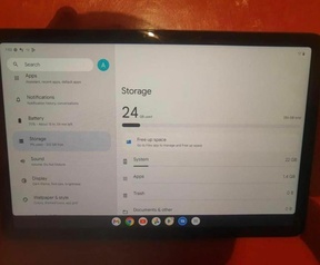 Google Pixel Tablet op FB Marketplace, december 2022