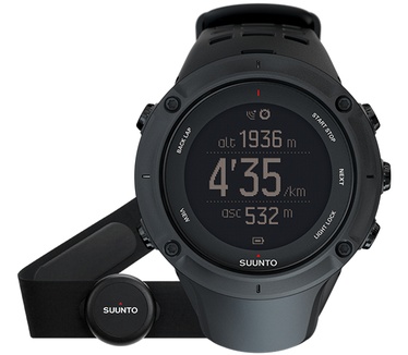 Suunto Ambit3 Peak (+ Hartslagband) Zwart (Zwart)