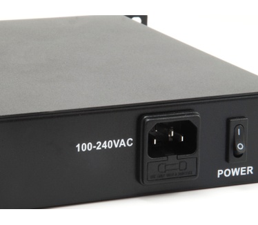 LevelOne 26-Port Gigabit PoE Switch, 2 x SFP, 24 PoE Outputs, 802.3at/af PoE, 500W