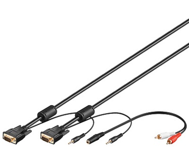 Wentronic SVGA Audio Cable - 2m