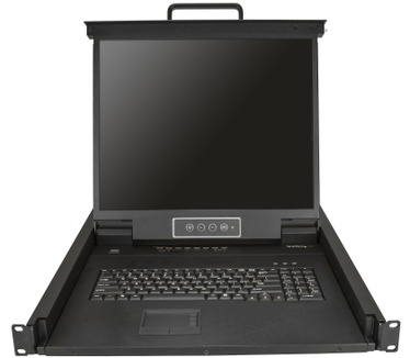 Startech.com 8 poorts VGA rack monteerbare KVM console voor server rack 19" 1U