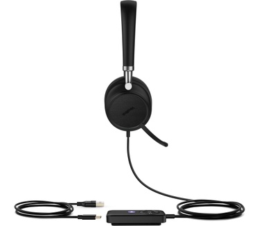 Yealink UH38 Duo MC Headset USB-A (Zwart)