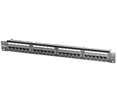 Roline Cat.5e, 19" patchpanel, 24 ports