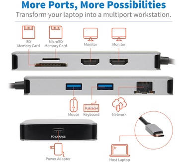 Tripp-Lite U442-DOCK8G-GG