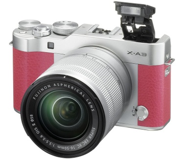 Fujifilm X-A3 + XC 16-50mm f/3.5-5.6 OIS Roze