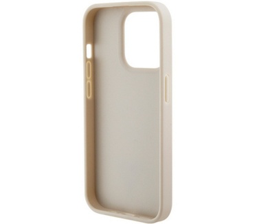Guess Crocodile Triangle Back Case - iPhone 15 Pro (6.1") - Goud Goud