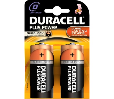 Duracell D Plus Power batterijen (2 stuks)