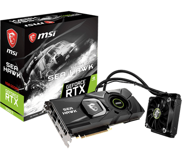 MSI 11GB D6 RTX 2080 Ti SEA HAWK X