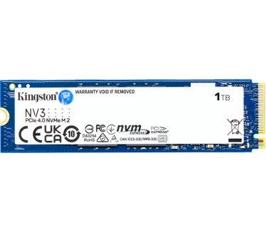 Kingston 1000G NV3 M.2 2280 NVMe SSD, Bulk