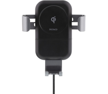 Deltaco QI-1030 Qi Draadloze Snellader/Autohouder 10W