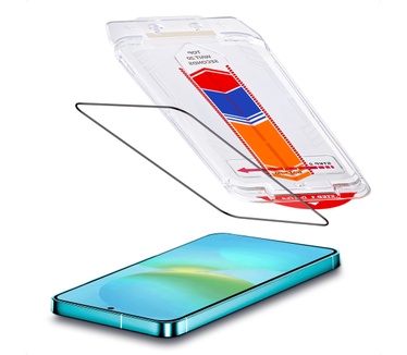 Accezz glas screenprotector met anti-dust applicator