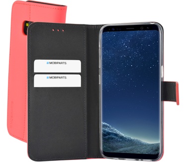 Mobiparts Premium Wallet TPU Case Samsung Galaxy S8 Peach Pink