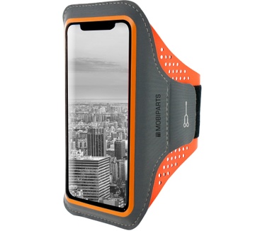 Mobiparts Comfort Fit Sport Armband Apple iPhone XS Max Neon Orange