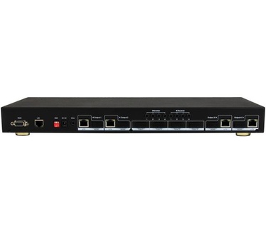 Startech.com 4x4 HDMI matrix switcher en HDMI over HDBaseT CAT5 extender 70 m