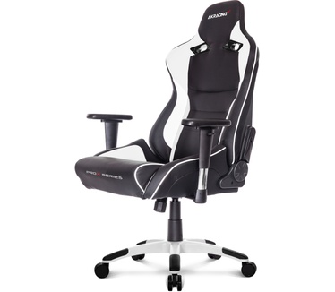 AK Racing ProX Gaming Chair (Zwart/Wit)