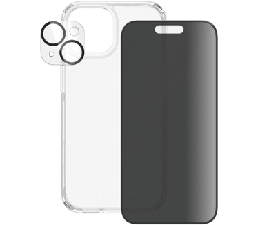 PanzerGlass Privacy 3-in-1-Pack iPhone 2023 6.1 (Apple - iPhone 15)