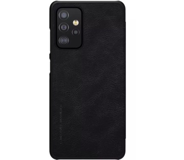 Nillkin Qin PU Leather Book Case - Samsung Galaxy A52 Zwart
