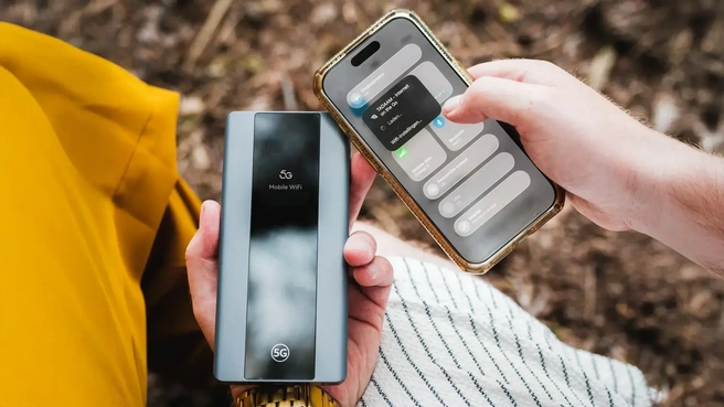 Tadaams levert een draagbaar modem bij zijn Internet on the Go-abonnement. Bron: Tadaam