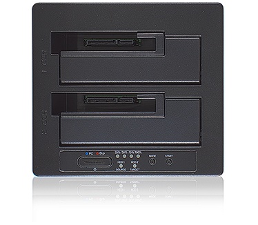 Raidsonic Icy Box IB-121CL-U3 Zwart