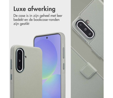 Accezz Leather Bookcase 2-in-1 met MagSafe