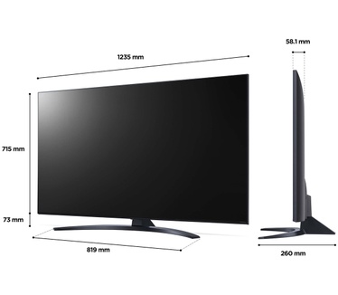 LG Nanocell 55NANO766QA Zwart