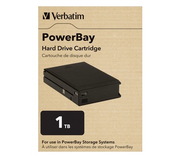 Verbatim Hard Drive Cartridge (voor PowerBay) 500GB Zwart