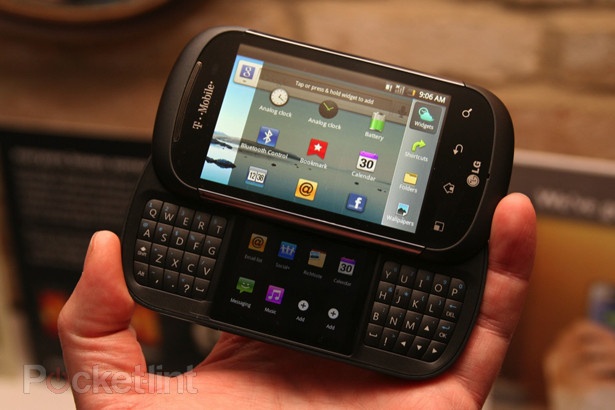 LG's Android-smartphone met gespleten toetsenbord en tweede scherm