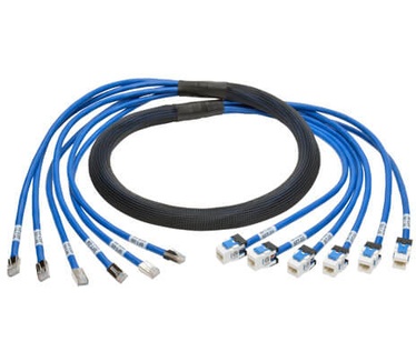 Tripp-Lite Cat6/Cat6a,6 ft Blauw