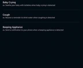 Amazon Echo gelduisdetectie