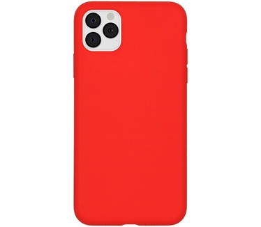 Accezz Liquid Silicone Backcover iPhone 11 Pro Max - Rood (iPhone 11 Pro Max) Rood