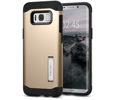 Spigen Slim Armor Samsung Galaxy S8 Plus Case - 571CS21123 - Champagne Gold