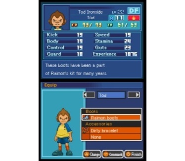 Inazuma Eleven, Nintendo DS