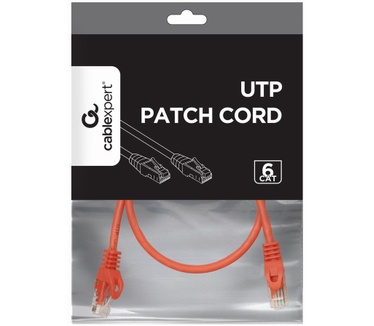 Gembird PP6U-0.5M Rood