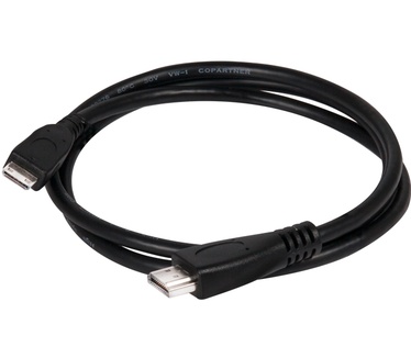 Club 3D Mini HDMI to HDMI 2.0 Cable 1Meter Male/Male Zwart