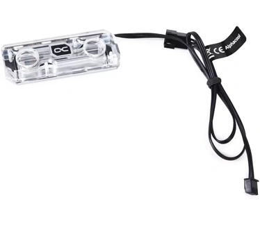 Alphacool HDX Apex Acrylic aRGB M.2 2280 SSD Cooler