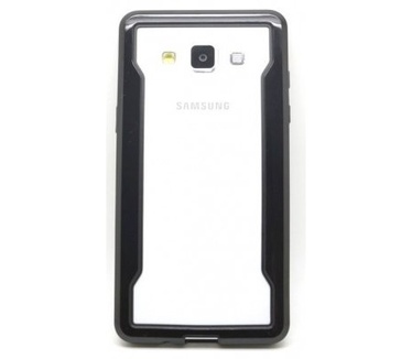 qMust Samsung Galaxy A5 Hybrid Bumper - TPU - zwart